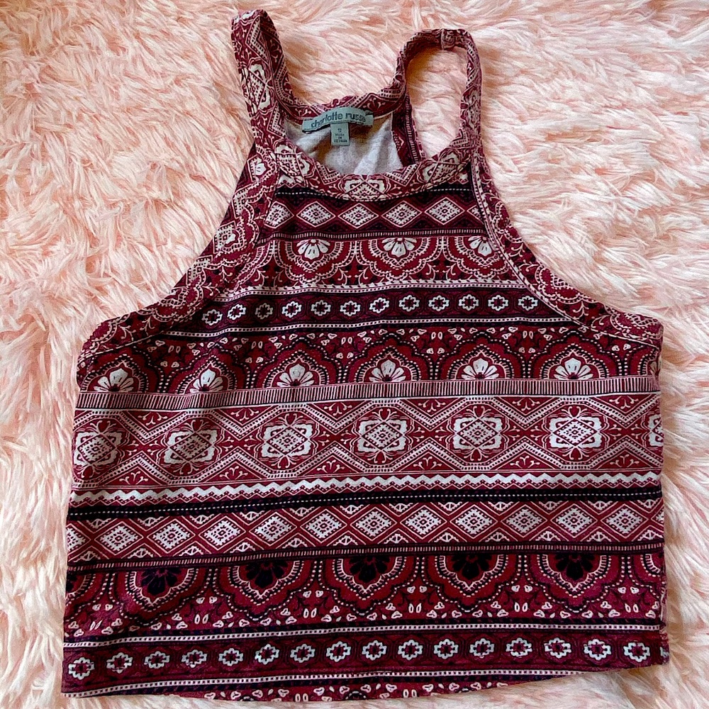 Tank top crop top